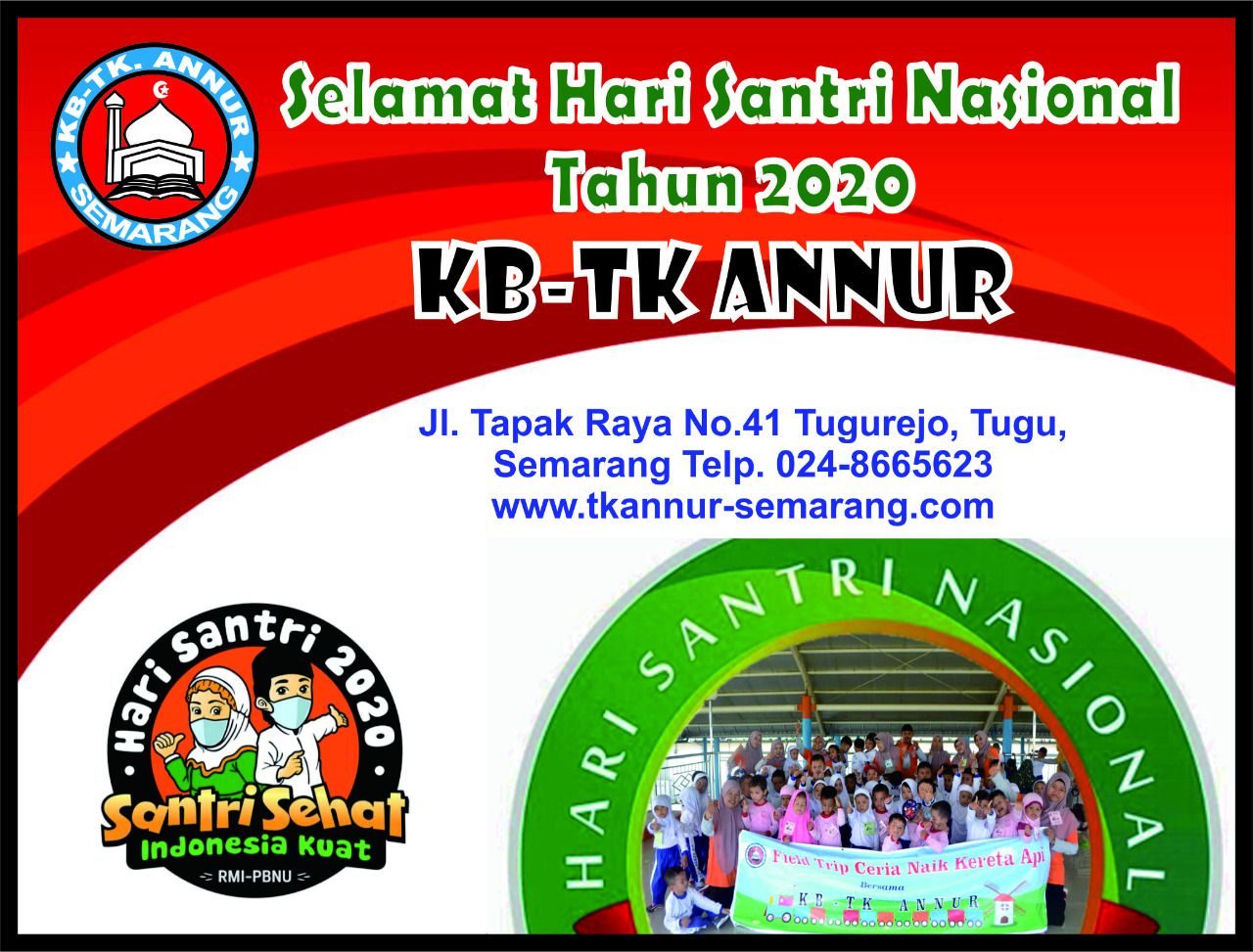 TK Annur Semarang Peringati Hari Santri Nasional 2020