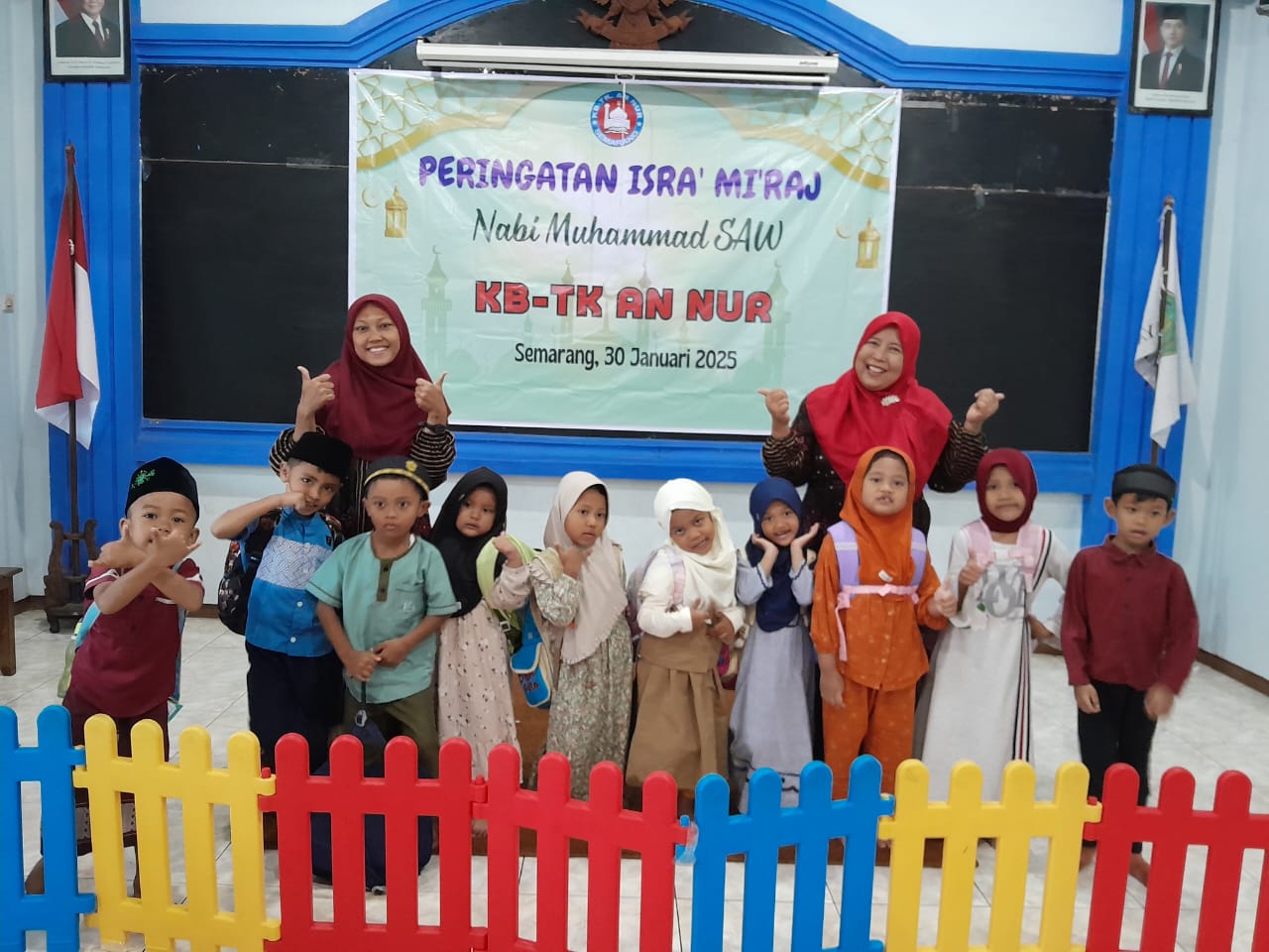 Foto Bersama Kelas AR-RAHMAN A