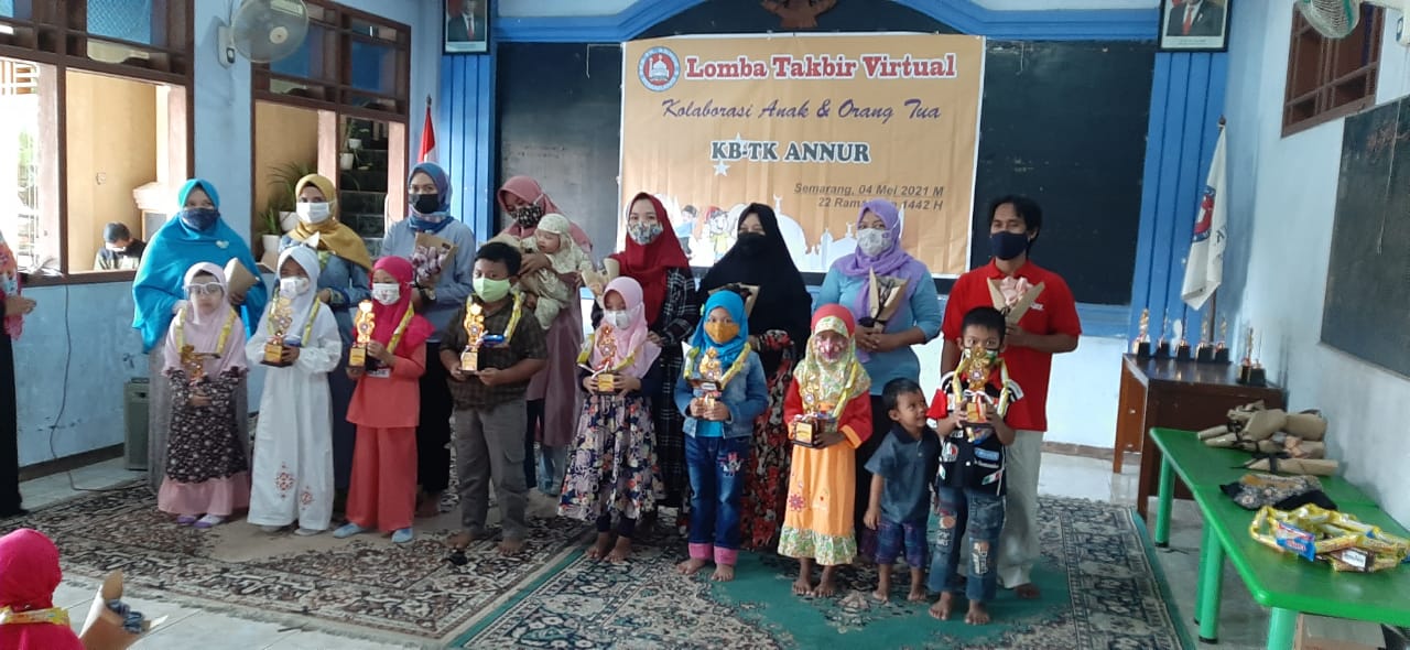 Ceria Ramadhan Di Kb-Tk Annur Melalui Lomba Takbir Virtual  Kolaborasi Anak & Orang Tua
